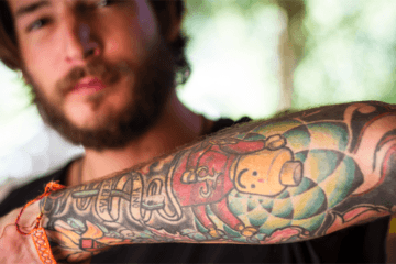 Tattoos Die Guten, die Schlechten und die Unebenen