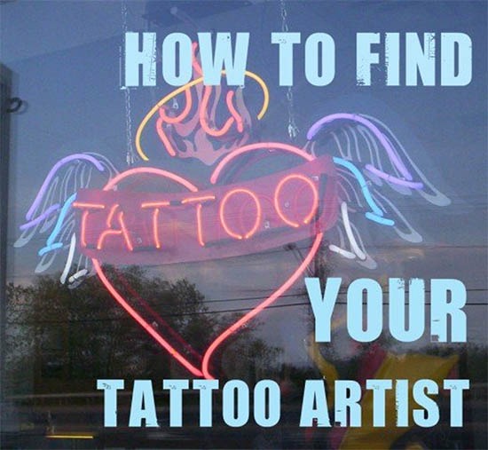 Wie man seinen Tattookünstler auswählt